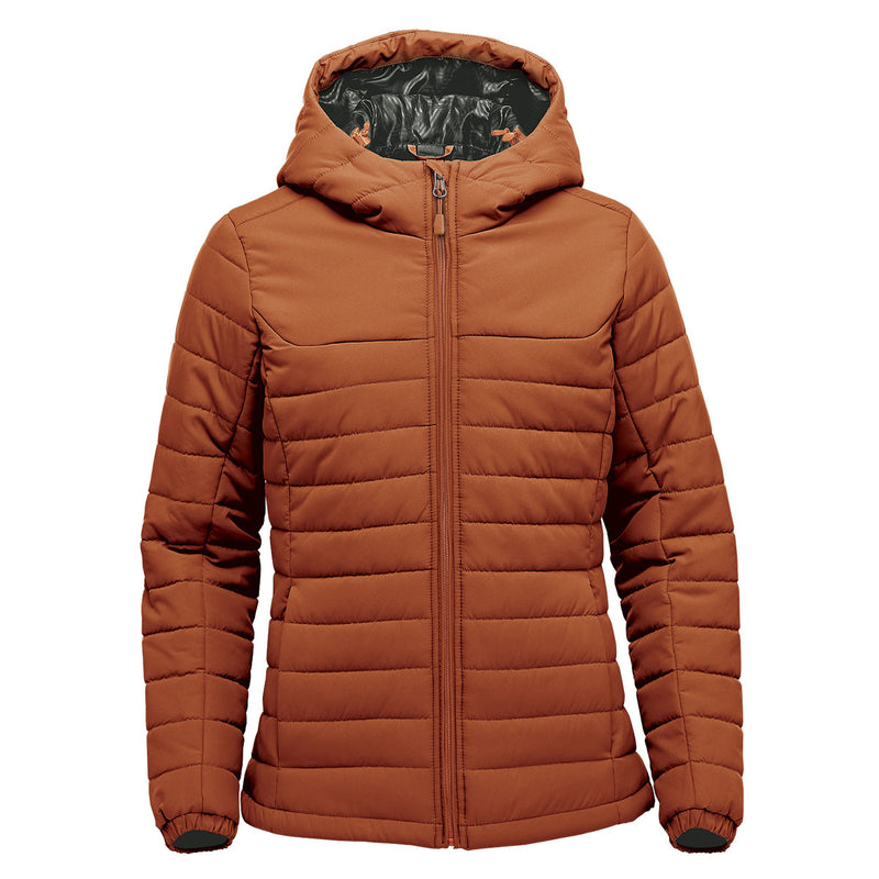 Women's Nautilus Quilted Hoody - QXH-1W