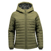 Women's Nautilus Quilted Hoody - QXH-1W