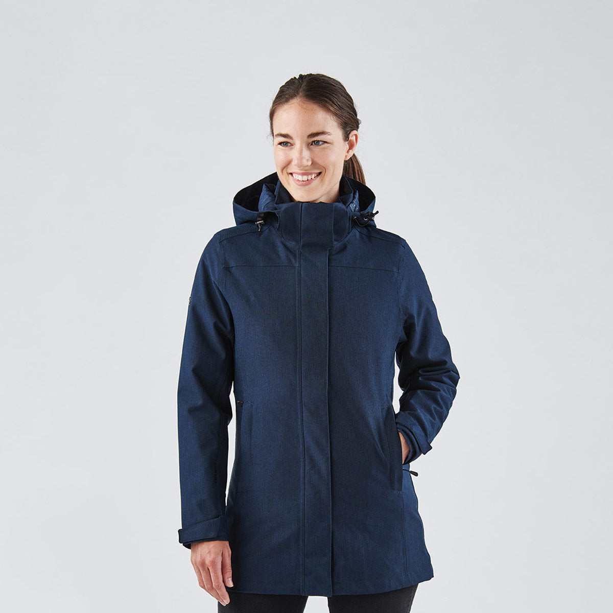 Avalanche Performance Wear Blue Women's Fleece Jacket, Size L