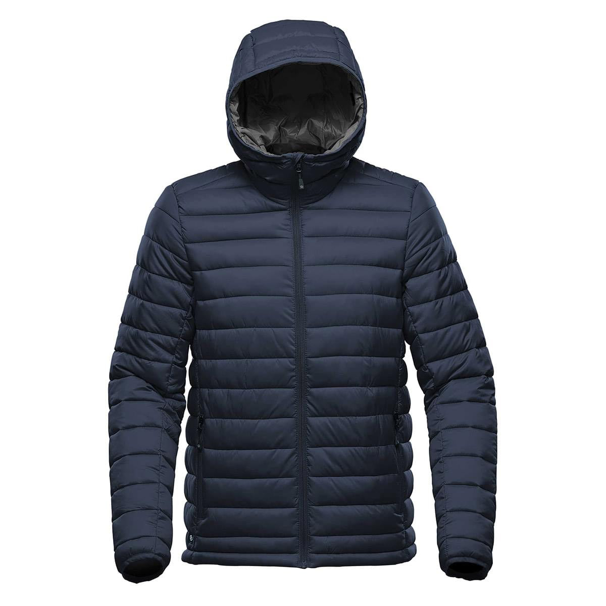 YYDGH Men's Plus Size Jackets-Windproof Bomber Jacket Full Zip Winter Warm  Padded Coats Outwear(Black,XXL) 