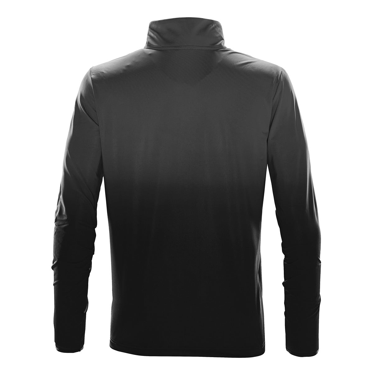 Men's Modern Hoodie - Long Sleeves in Black 4W Tech Stretch