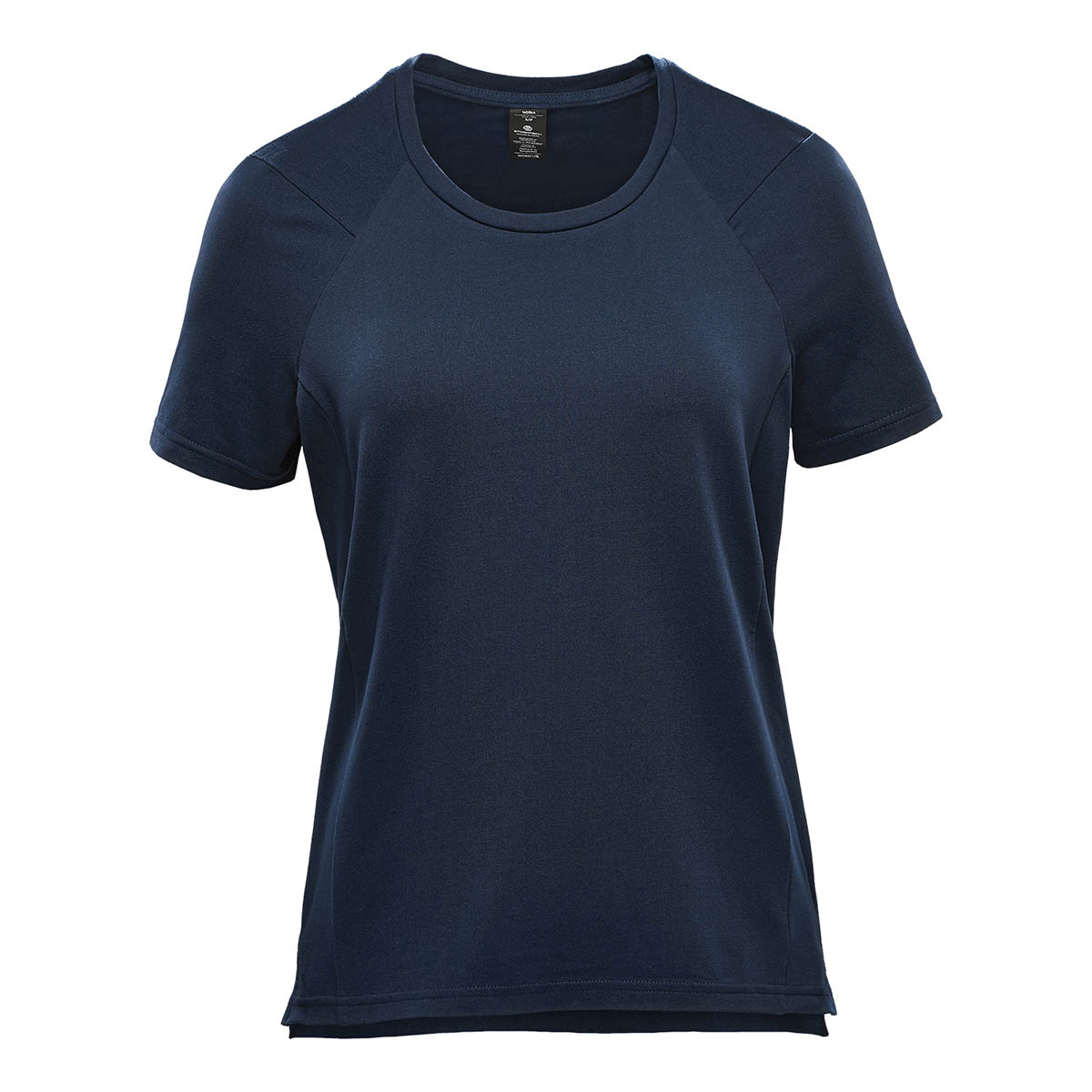 ClimateRight T-Shirt Shirt Womens Blue Large Short Sleeve Crew
