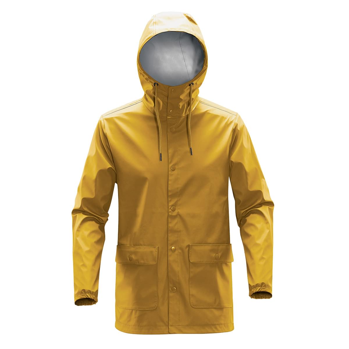 HUNTER Original Yellow Hoodie Zip Front Raincoat Jacket Large outlets