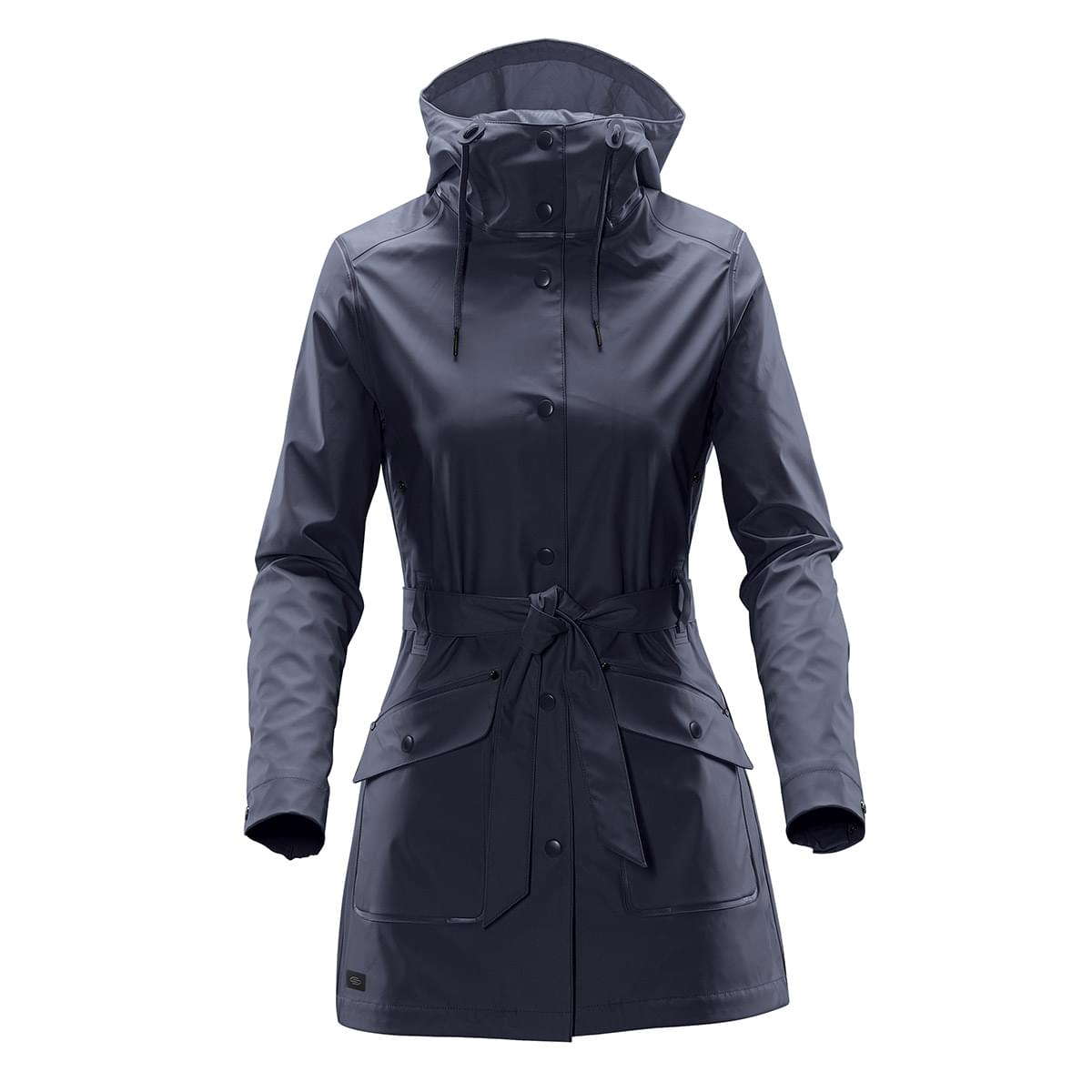 Grey fashion waterproof coat womens